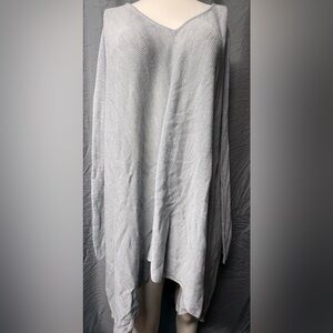 Eileen Fisher Light Gray Knit Top